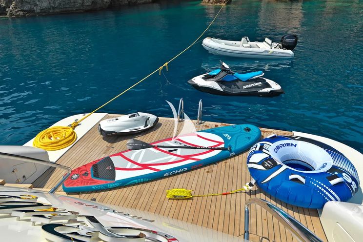Charter Yacht RUBY - Tecnomar Velvet 83 - 4 Cabins - Athens - Mykonos - Paros - Cyclades - Greece