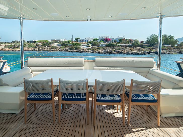 Riva Athena 115 BEYOND Yacht Main Deck Riva Athena 115 BEYOND Yacht Main Deck