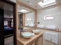 S/Y FENG Sunreef 70 cabin 1 bathroom vanity unit