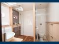 S/Y FENG Sunreef 70 cabin 1 shower area