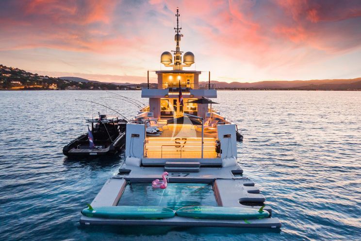 Charter Yacht S7 - Tansu Mothership Series - 5 Cabins - Antibes - Cannes - St. Tropez - French Riviera - Monaco