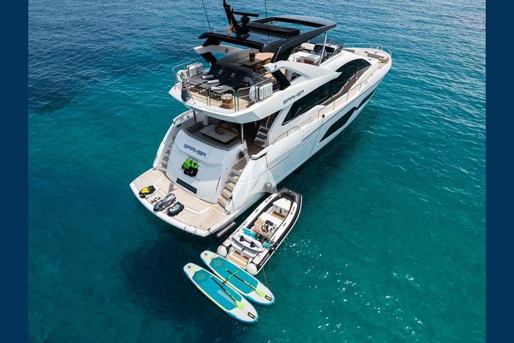 Charter Yacht SAAHSA - Sunseeker 76 - 4 Cabins - Ibiza - Palma - Mallorca - Balearics - Spain