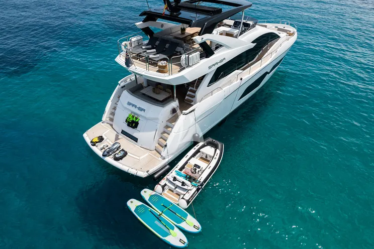 Charter Yacht SAAHSA - Sunseeker 76 - 4 Cabins - Ibiza - Palma - Mallorca - Balearics - Spain