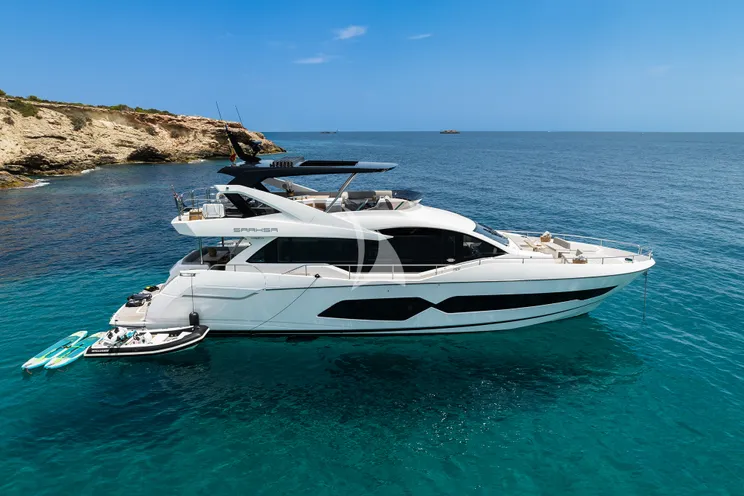 Charter Yacht SAAHSA - Sunseeker 76 - 4 Cabins - Ibiza - Palma - Mallorca - Balearics - Spain