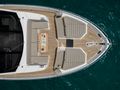 SAAHSA Sunseeker 76 Yacht foredeck aerial shot