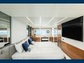 SAAHSA Sunseeker 76 Yacht master cabin bed with TV