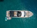 SAAHSA Sunseeker 76 Yacht top aerial shot