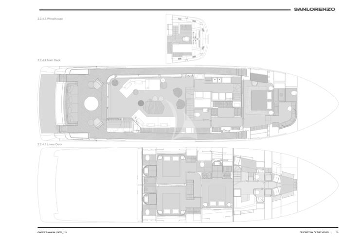 Layout for SAL Sanlorenzo SD90 - layout 2