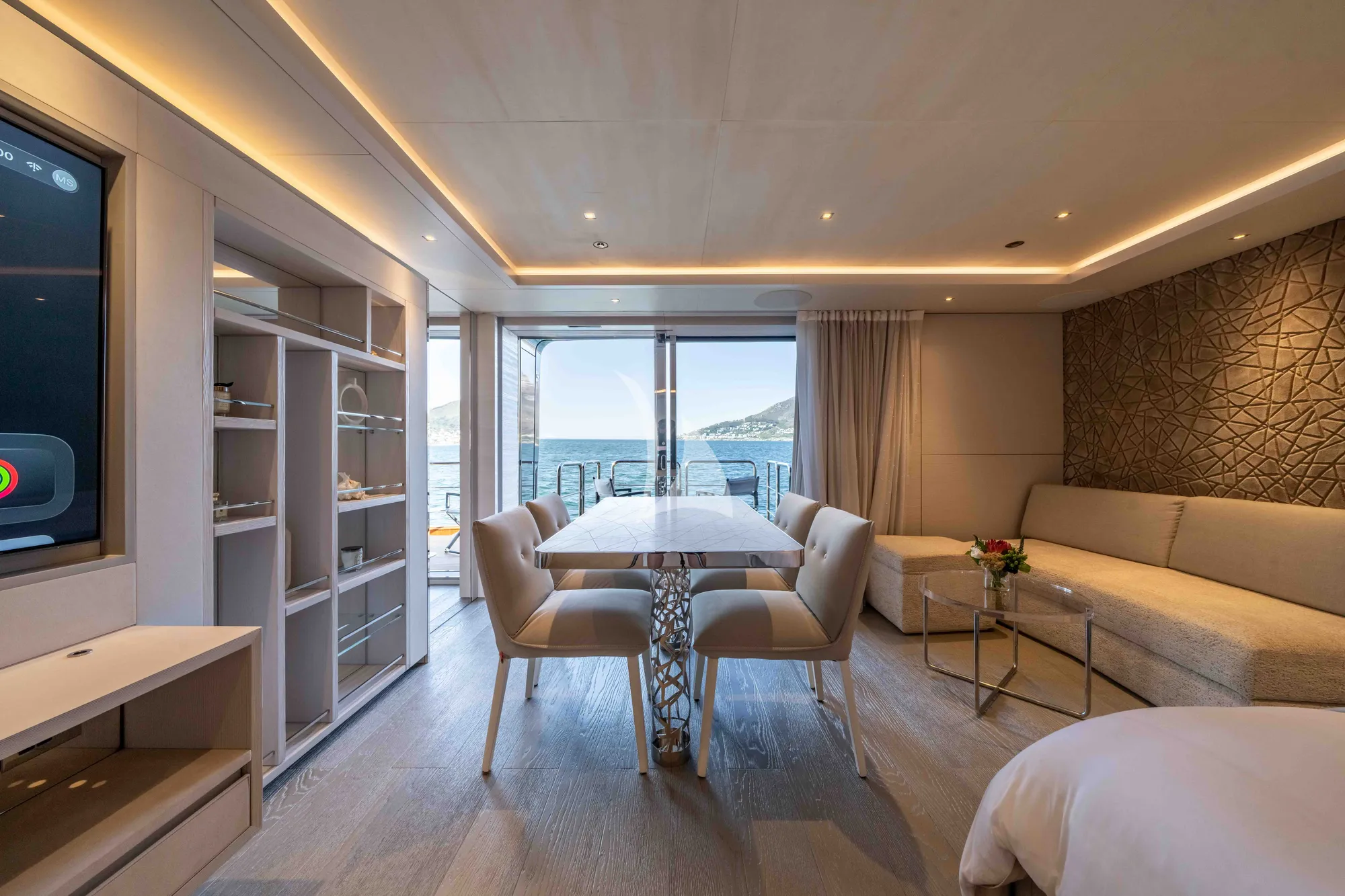 SALT CRN Ancona 61m - VIP cabin 1 dining and lounge