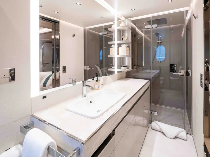 SALT CRN Ancona 61m - VIP cabin 3 bathroom SALT CRN Ancona 61m - VIP cabin 3 bathroom