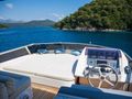 SALT Filippetti F76 - flybridge helm and sun bed SALT Filippetti F76 - flybridge helm and sun bed