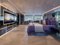 SALT CRN Ancona 61m - master cabin bed and TV SALT CRN Ancona 61m - master cabin bed and TV