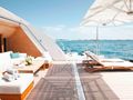 SAMURAI Alia 60m - beach club lounge and sun beds SAMURAI Alia 60m - beach club lounge and sun beds