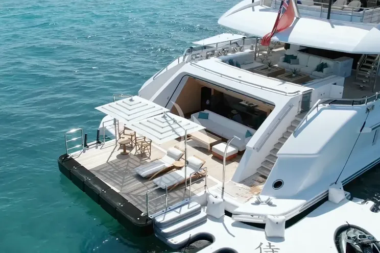 Charter Yacht SAMURAI - Alia 60m - 6 Cabins - Cannes - St Tropez - Nice - Antibes - French Riviera - Monaco