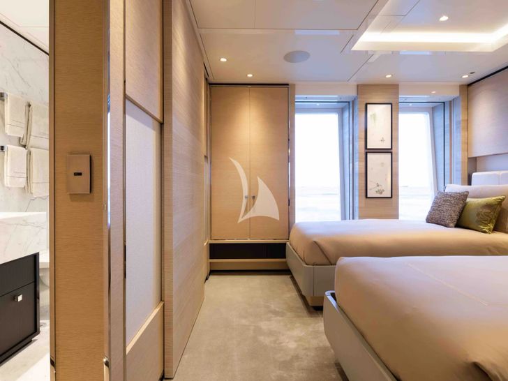 SAMURAI Alia 60m - twin cabin convertible to double SAMURAI Alia 60m - twin cabin convertible to double