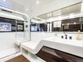 SANCTUARY Mangusta Oceano 43 - VIP cabin 1 bathroom SANCTUARY Mangusta Oceano 43 - VIP cabin 1 bathroom