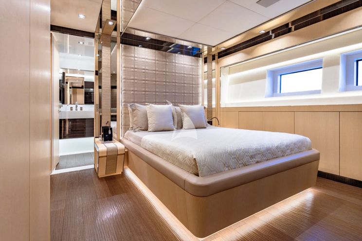 Charter Yacht SANCTUARY - Mangusta Oceano 43 - 5 Cabins - Athens - Mykonos - Paros - Greece