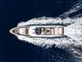 SANCTUARY Mangusta Oceano 43 - aerial shot cruising SANCTUARY Mangusta Oceano 43 - aerial shot cruising