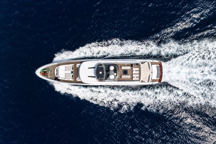 Charter Yacht SANCTUARY - Mangusta Oceano 43 - 5 Cabins - Athens - Mykonos - Paros - Greece