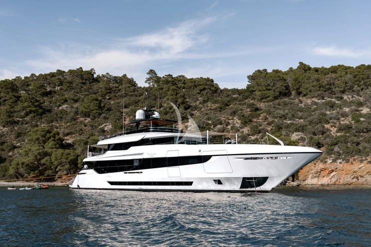 Charter Yacht SANCTUARY - Mangusta Oceano 43 - 5 Cabins - Athens - Mykonos - Paros - Greece
