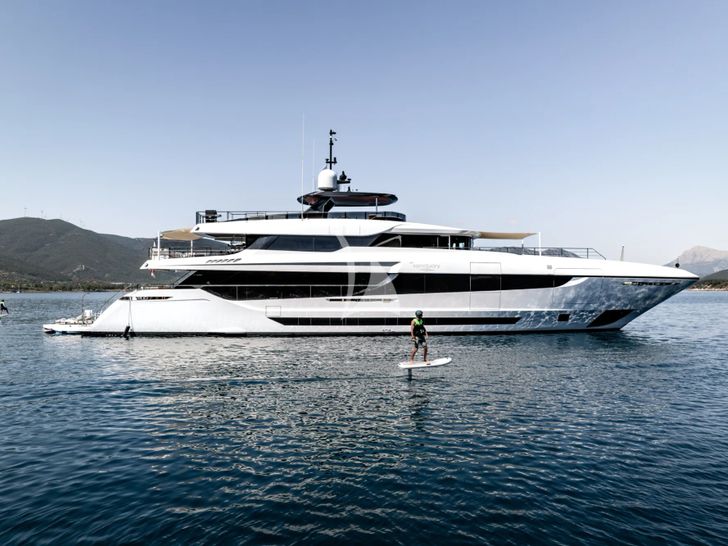 SANCTUARY Mangusta Oceano 43 - anchored SANCTUARY Mangusta Oceano 43 - anchored