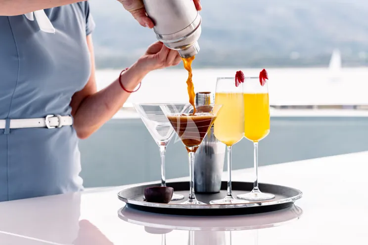 Charter Yacht SANCTUARY - Mangusta Oceano 43 - 5 Cabins - Athens - Mykonos - Paros - Greece