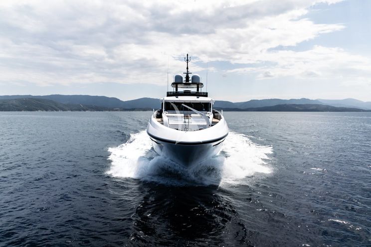 Charter Yacht SANCTUARY - Mangusta Oceano 43 - 5 Cabins - Athens - Mykonos - Paros - Greece