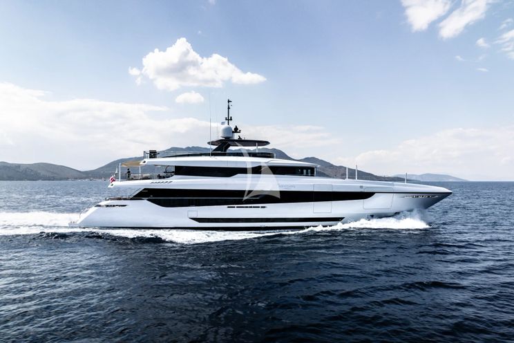 Charter Yacht SANCTUARY - Mangusta Oceano 43 - 5 Cabins - Athens - Mykonos - Paros - Greece