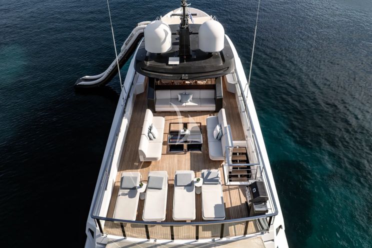 Charter Yacht SANCTUARY - Mangusta Oceano 43 - 5 Cabins - Athens - Mykonos - Paros - Greece