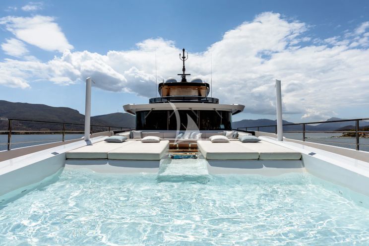 Charter Yacht SANCTUARY - Mangusta Oceano 43 - 5 Cabins - Athens - Mykonos - Paros - Greece