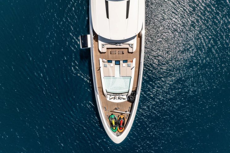 Charter Yacht SANCTUARY - Mangusta Oceano 43 - 5 Cabins - Athens - Mykonos - Paros - Greece