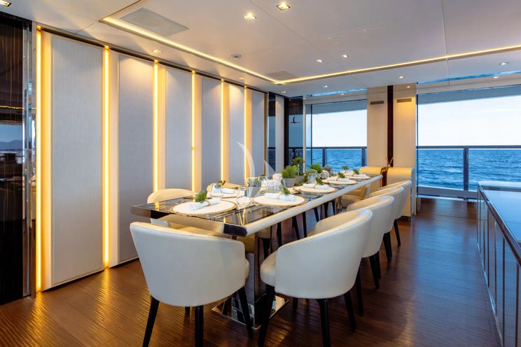 Charter Yacht SANCTUARY - Mangusta Oceano 43 - 5 Cabins - Athens - Mykonos - Paros - Greece