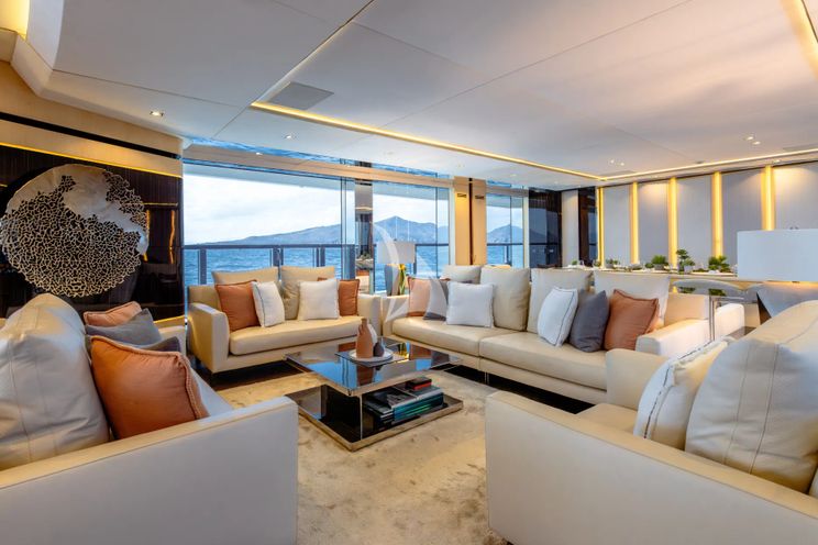 Charter Yacht SANCTUARY - Mangusta Oceano 43 - 5 Cabins - Athens - Mykonos - Paros - Greece