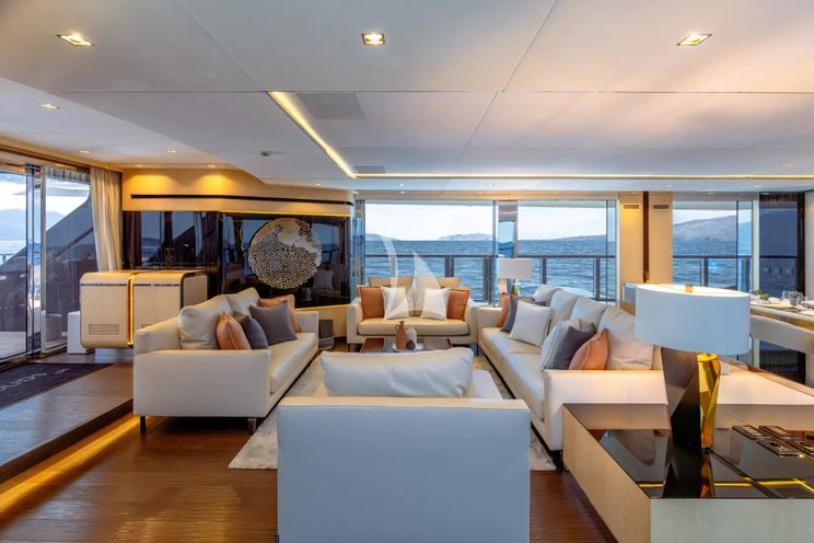 Charter Yacht SANCTUARY - Mangusta Oceano 43 - 5 Cabins - Athens - Mykonos - Paros - Greece