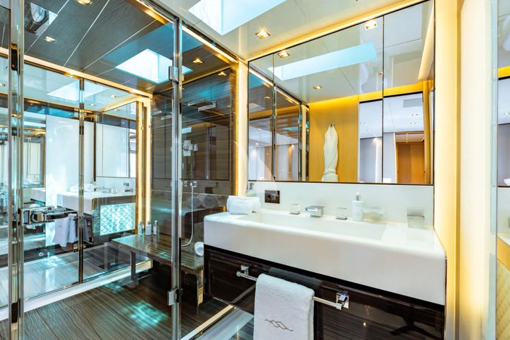 Charter Yacht SANCTUARY - Mangusta Oceano 43 - 5 Cabins - Athens - Mykonos - Paros - Greece