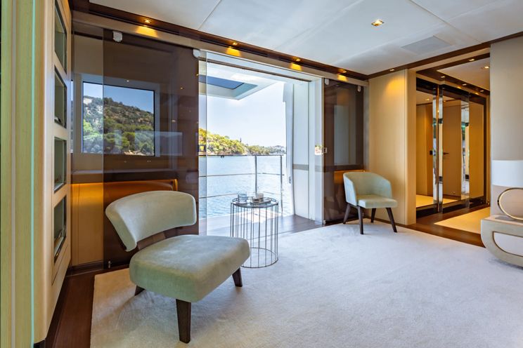 Charter Yacht SANCTUARY - Mangusta Oceano 43 - 5 Cabins - Athens - Mykonos - Paros - Greece