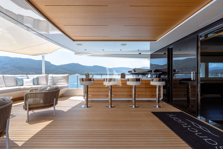 Charter Yacht SANCTUARY - Mangusta Oceano 43 - 5 Cabins - Athens - Mykonos - Paros - Greece