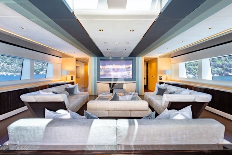 Charter Yacht SANCTUARY - Mangusta Oceano 43 - 5 Cabins - Athens - Mykonos - Paros - Greece