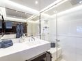 SANCTUARY Mangusta Oceano 43 - twin cabin bathroom SANCTUARY Mangusta Oceano 43 - twin cabin bathroom