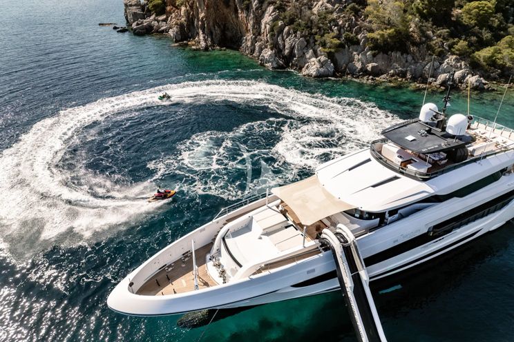 Charter Yacht SANCTUARY - Mangusta Oceano 43 - 5 Cabins - Athens - Mykonos - Paros - Greece