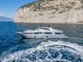 SANDS Maiora 36FB - anchored with the tender SANDS Maiora 36FB - anchored with the tender