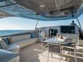 SANDS Maiora 36FB - flybridge seating and dining area SANDS Maiora 36FB - flybridge seating and dining area
