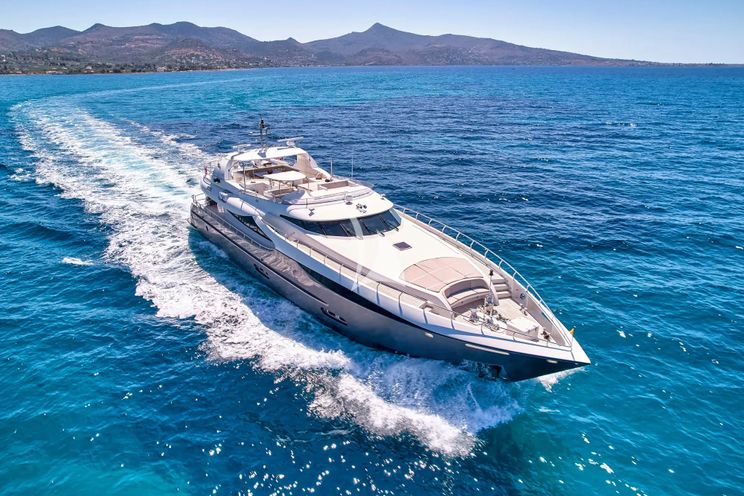 Charter Yacht SANJANA - Leight Notika Centaurian 108 - 4 Cabins - Athens - Mykonos - Paros - Cyclades - Greece