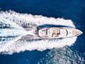 SANJANA Leight Notika Centaurian 108 - cruising top aerial shot SANJANA Leight Notika Centaurian 108 - cruising top aerial shot