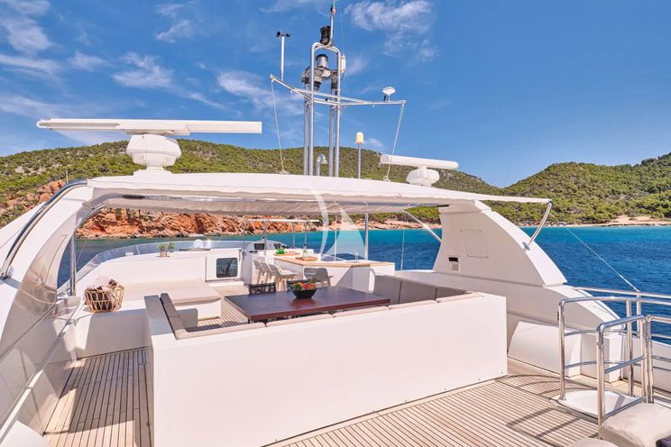 Charter Yacht SANJANA - Leight Notika Centaurian 108 - 4 Cabins - Athens - Mykonos - Paros - Cyclades - Greece
