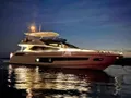 SARAHLISA Sunseeker 75 Yacht - at night SARAHLISA Sunseeker 75 Yacht - at night