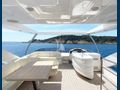 SARAHLISA Sunseeker 75 Yacht flybridge seating area