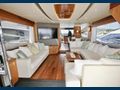 SARAHLISA Sunseeker 75 Yacht saloon seating area wide view