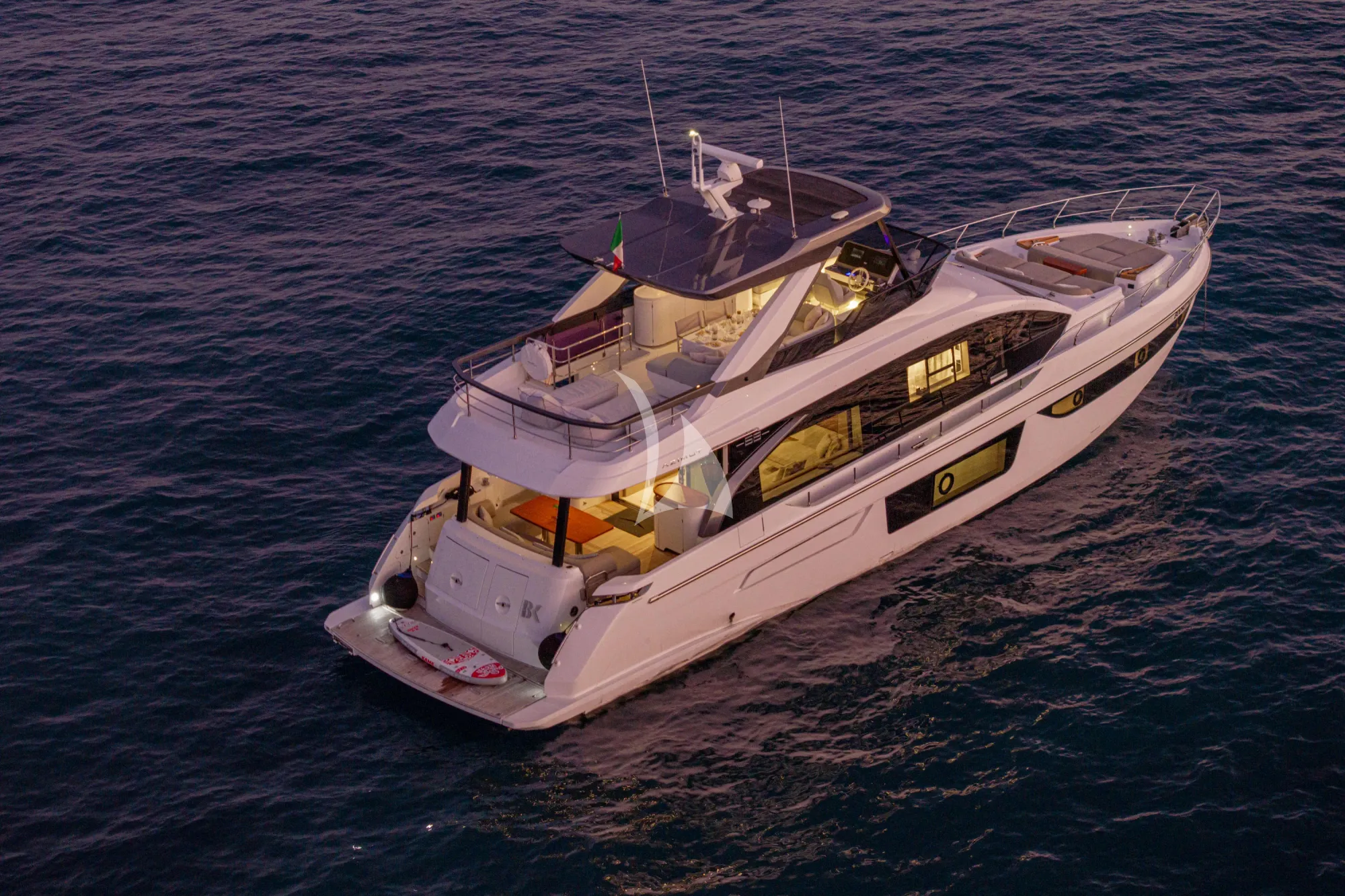 Charter Yacht SBK - Azimut 68 Fly - 4 Cabins - Naples - Capri - Positano - Amalfi Coast - Italy