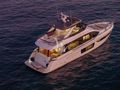 SBK Azimut 68 Fly - anchored at night SBK Azimut 68 Fly - anchored at night